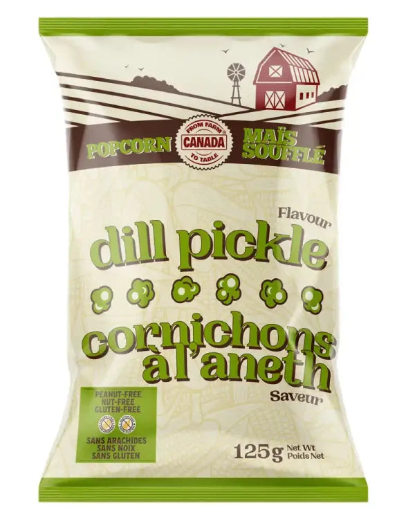 Case of 12- Dill Pickle - Family Size 125g