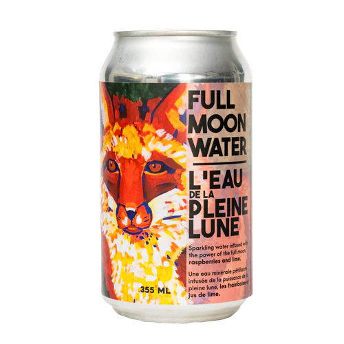 Raspberry & Lime Full Moon Water
