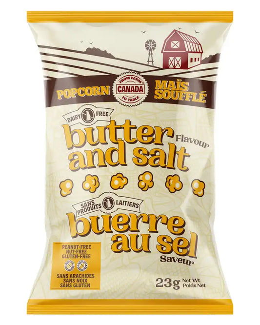 Case of 32 - Butter & Salt - 23g snack size