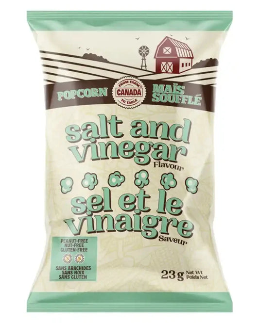 Case of 32 - Salt & Vinegar - 23 g snack size
